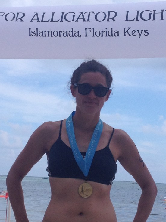 I know I don't actually LOOK happy in this photo, but I swear I was!